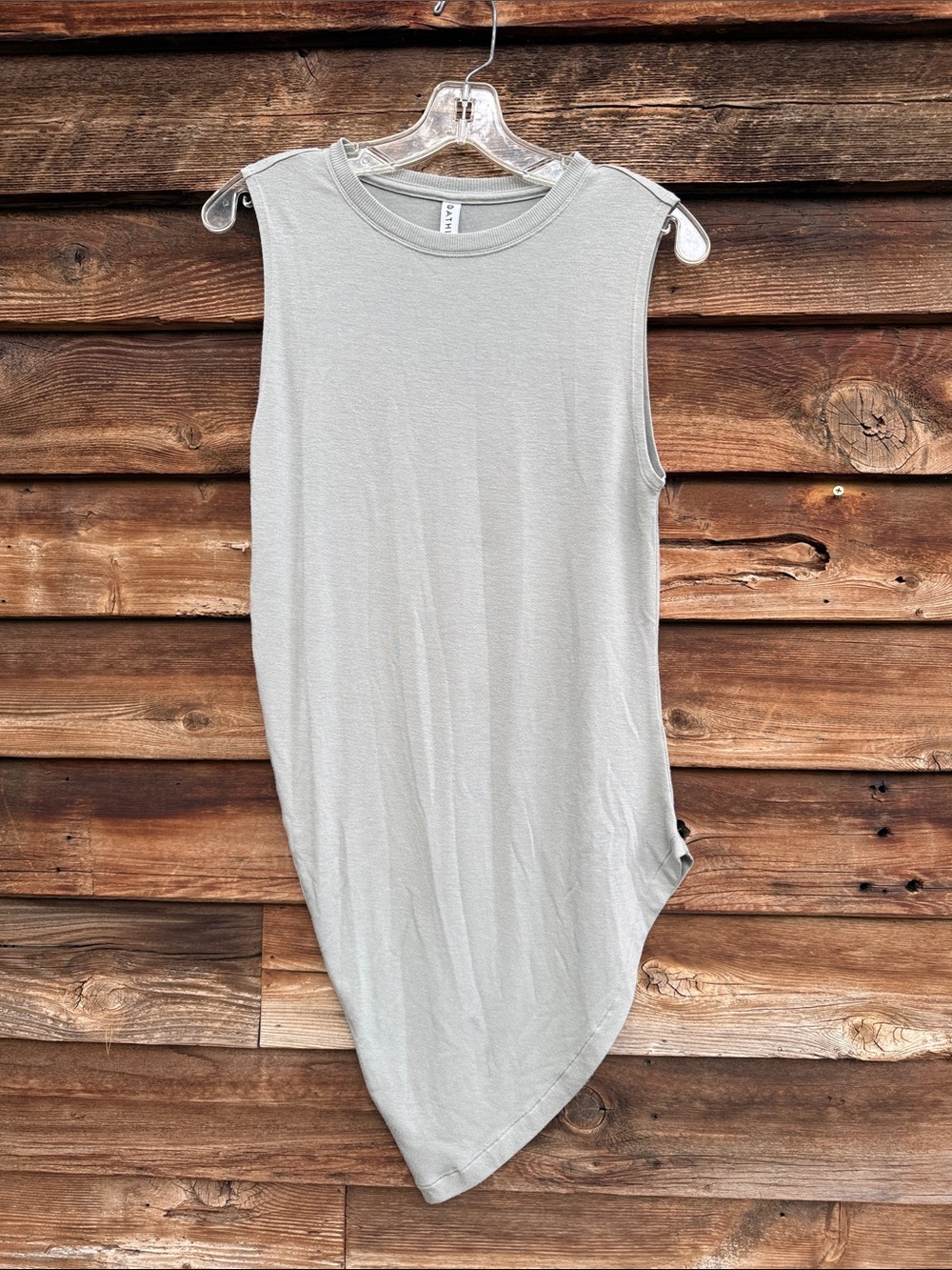 Athleta asymmetrical tunic top